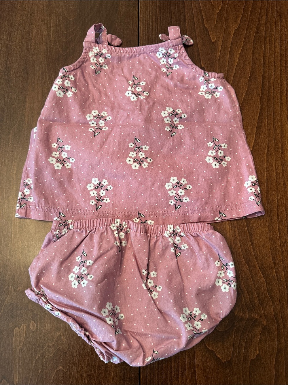 Carter’s Baby Girls Summer Floral Set - Picture 7 of 7